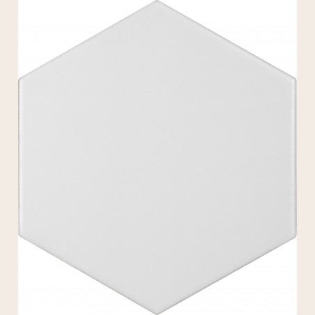 Bati-Orient Hexagonaux Matt 14x16 cm blanc