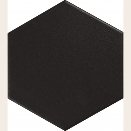 Bati-Orient Hexagonaux Matt 14x16 cm noir