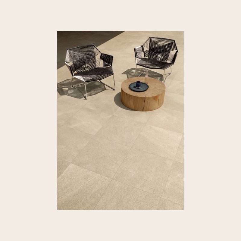 Blustyle Yosemite Fiammata 60x60 cm par carrelage extérieur